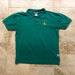Disney World Tigger Green Polo